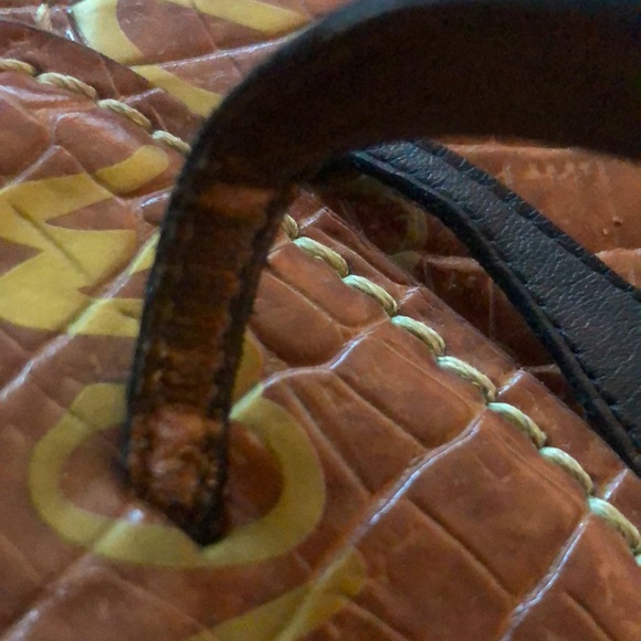 Sam Edelmen Thong Leather sandals in black,brown size 8 - Picture 10 of 12